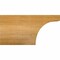 Ekena Millwork Huntington Rough Sawn Rafter Tail, Western Red Cedar, 4"W x 6"H x 12"L RFT04X06X12HUN00RWR - alternate 4